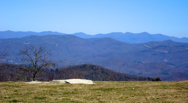 Beautiful View from Bearwallow Mountain