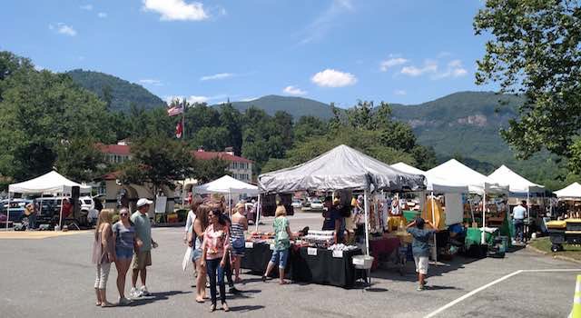 Lake Lure Arts & Crafts Festival-Scenic View