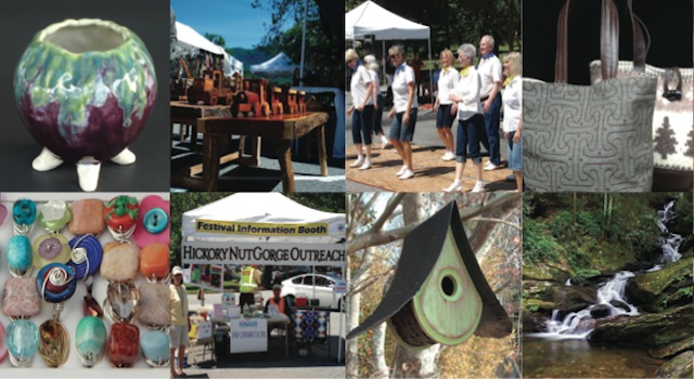 Lake Lure Arts and Crafts Festival Vendors and Entertainment