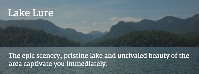 Lake Lure North Carolina